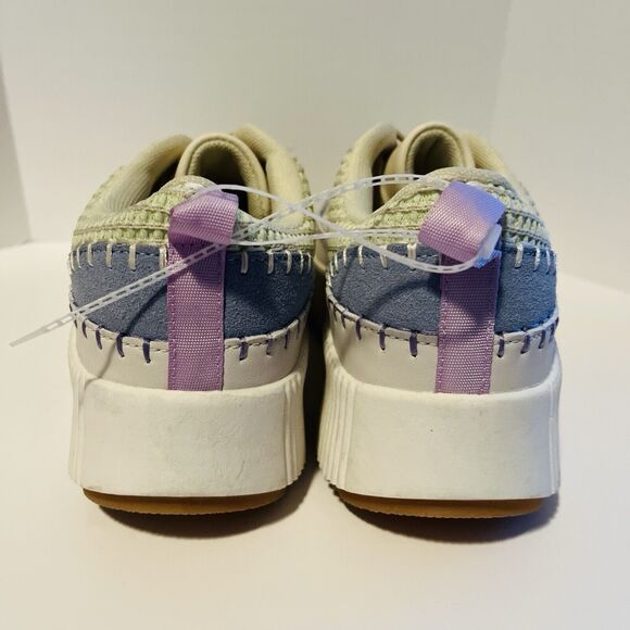 Nicole Miller New York Brita Women's Sneakers 7.5 Beige Mist Platform Multicolor - Picture 4 of 7